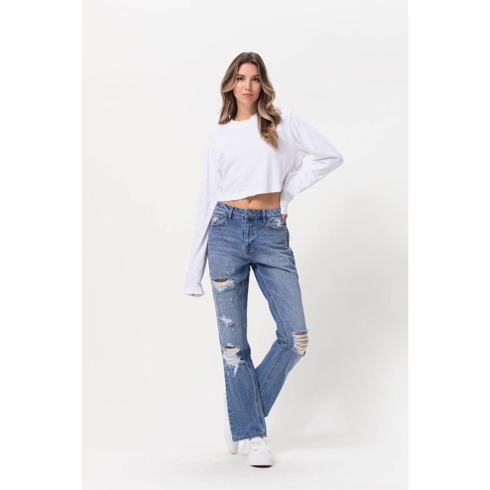 PRICE DROP Dana High Rise Vintage Straight Jeans - Picture 4 of 7